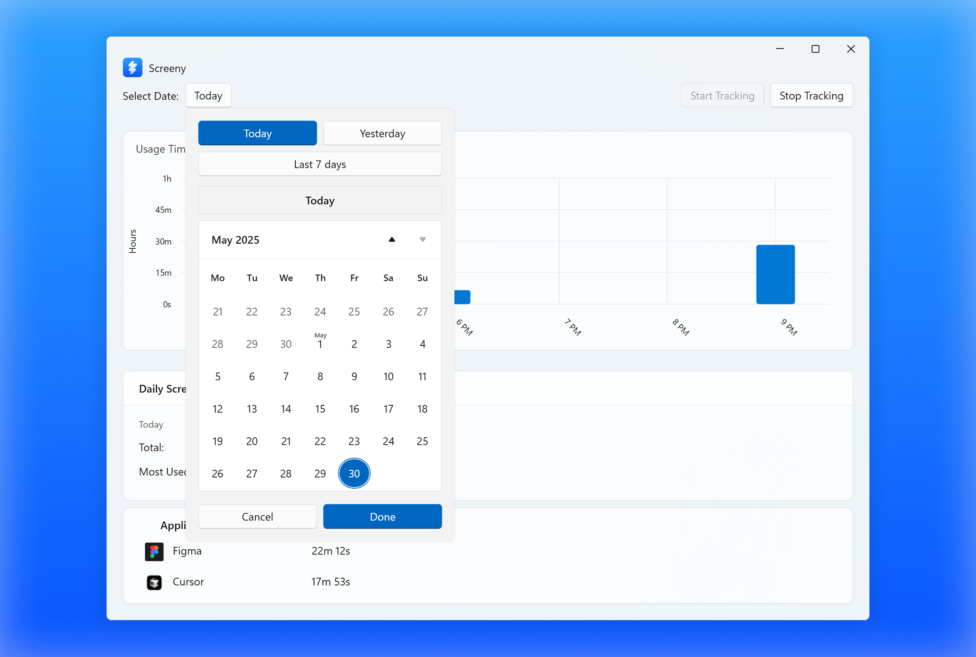 Detailed Analytics Screenshot